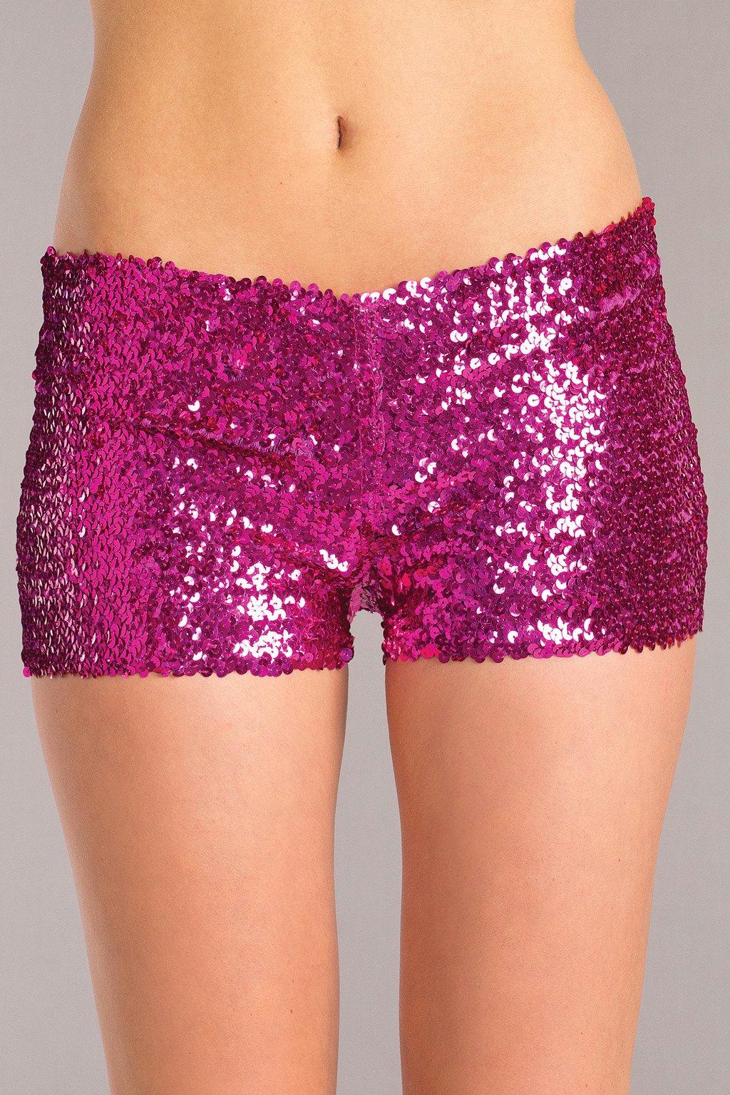 BW1676HP Booty Shorts Hot Pink Female Costumes & Lingerie - Tophatter Daily Deals