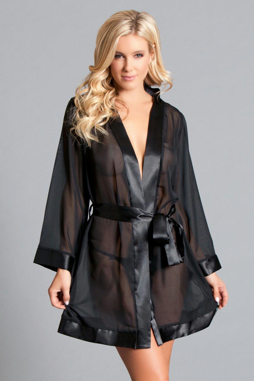 BW1755BK Aurora Robe Black Female Costumes & Lingerie - Tophatter Daily Deals