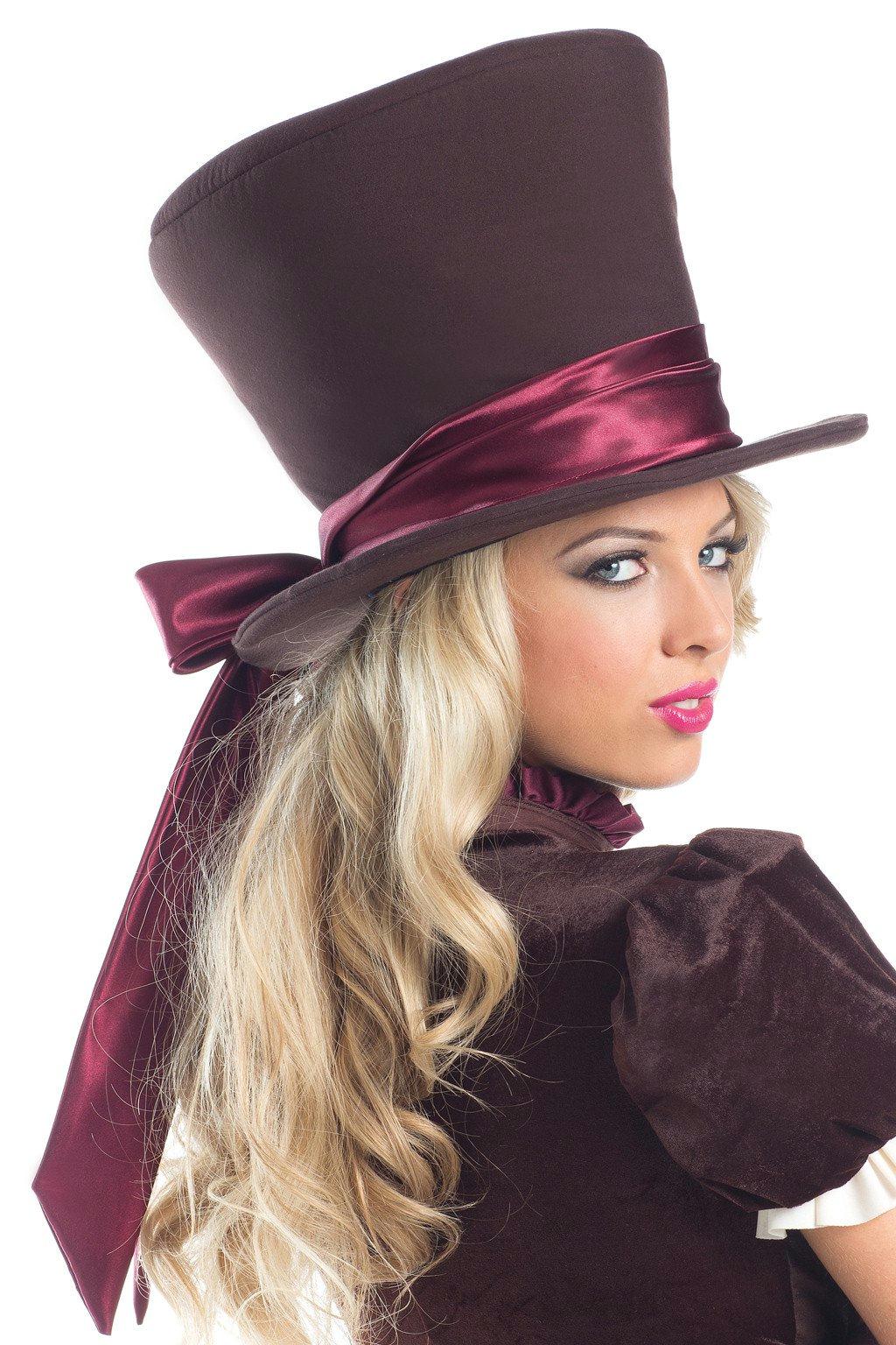 BW228 Hats Brown Maroon Unisex One Size Costumes & Lingerie - Tophatter Daily Deals
