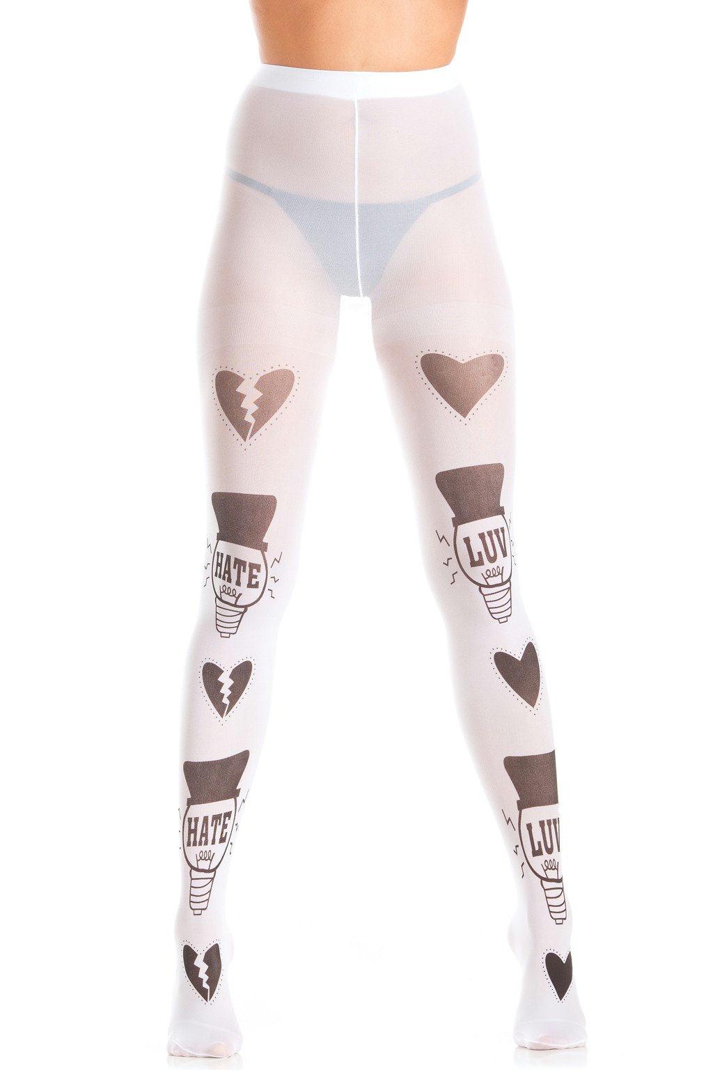 BW411 Pantyhose White Female One Size Costumes & Lingerie - Tophatter Daily Deals