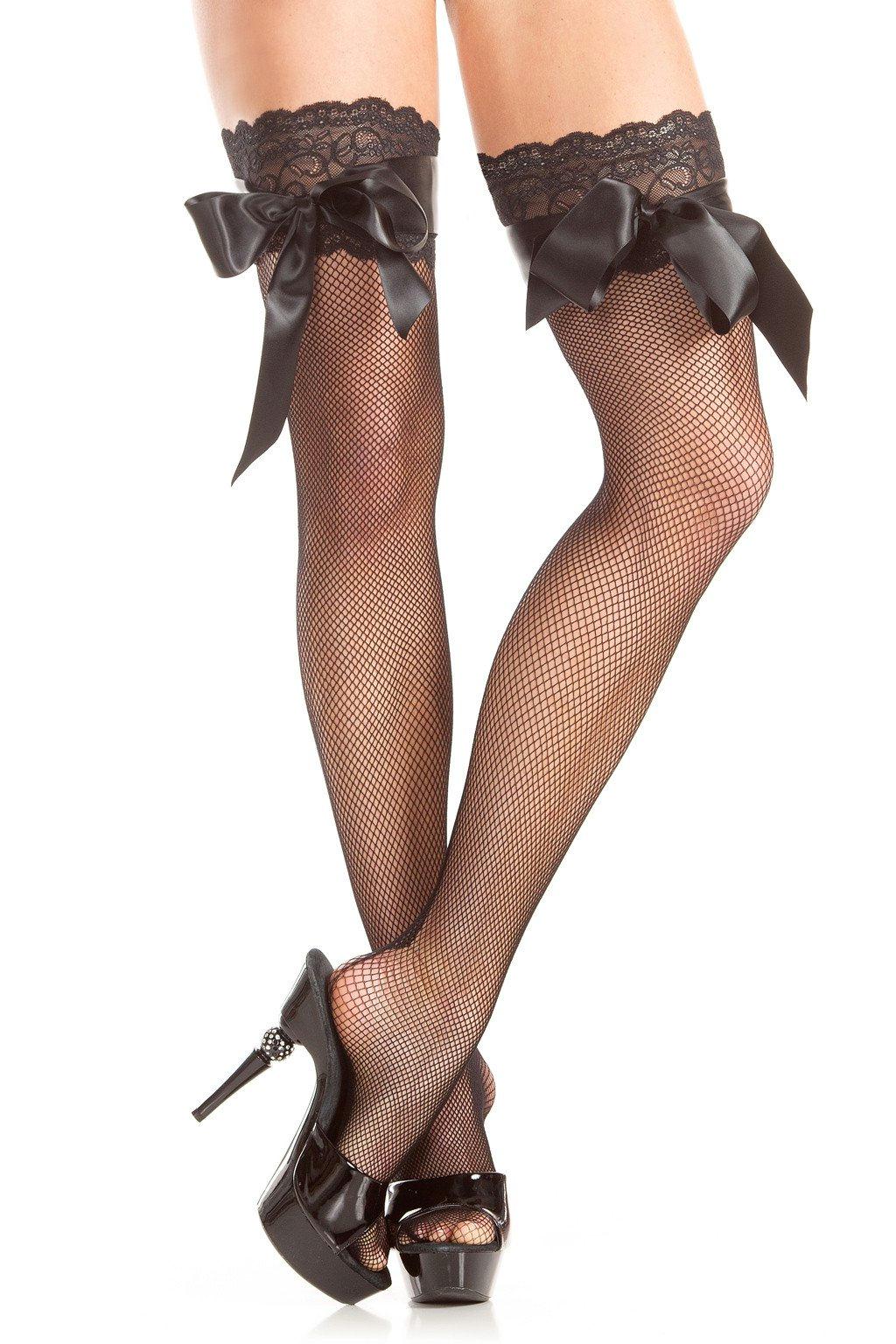 BW415 Thigh Highs Black Female One Size Costumes & Lingerie - Tophatter Daily Deals