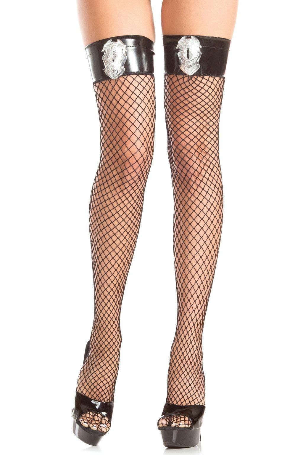 BW416 Thigh Highs Black Female One Size Costumes & Lingerie - Tophatter Daily Deals