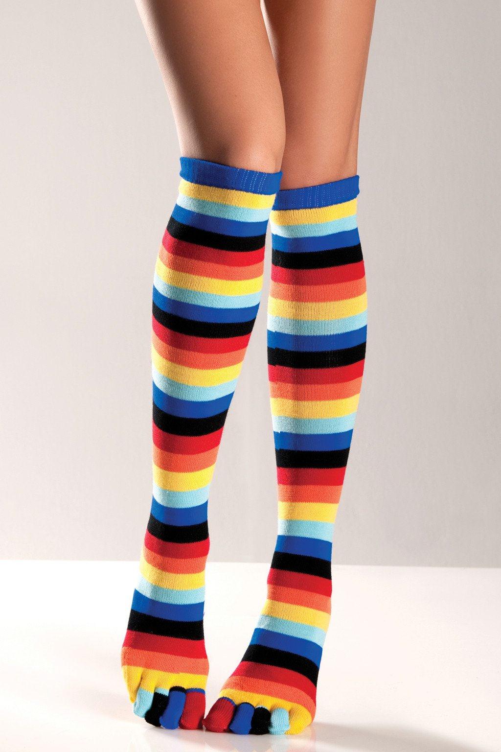 BW600 Knee Highs Rainbow Female One Size Costumes & Lingerie - Tophatter Daily Deals