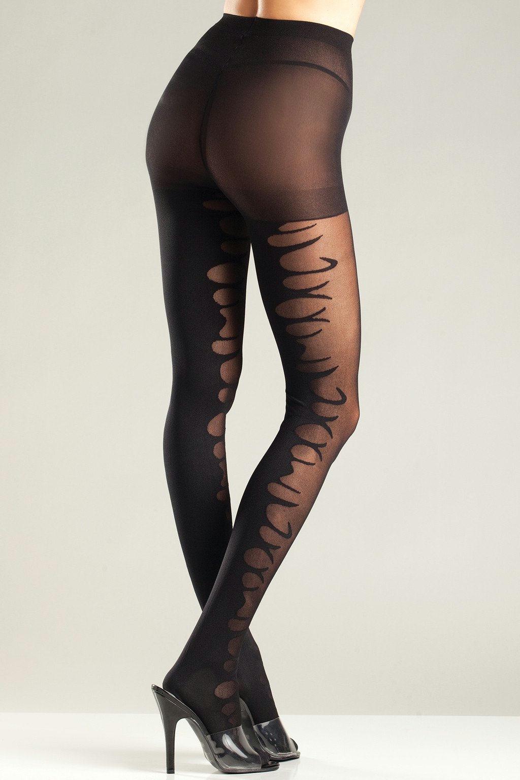 BW639 Pantyhose Black Female One Size Costumes & Lingerie - Tophatter Daily Deals