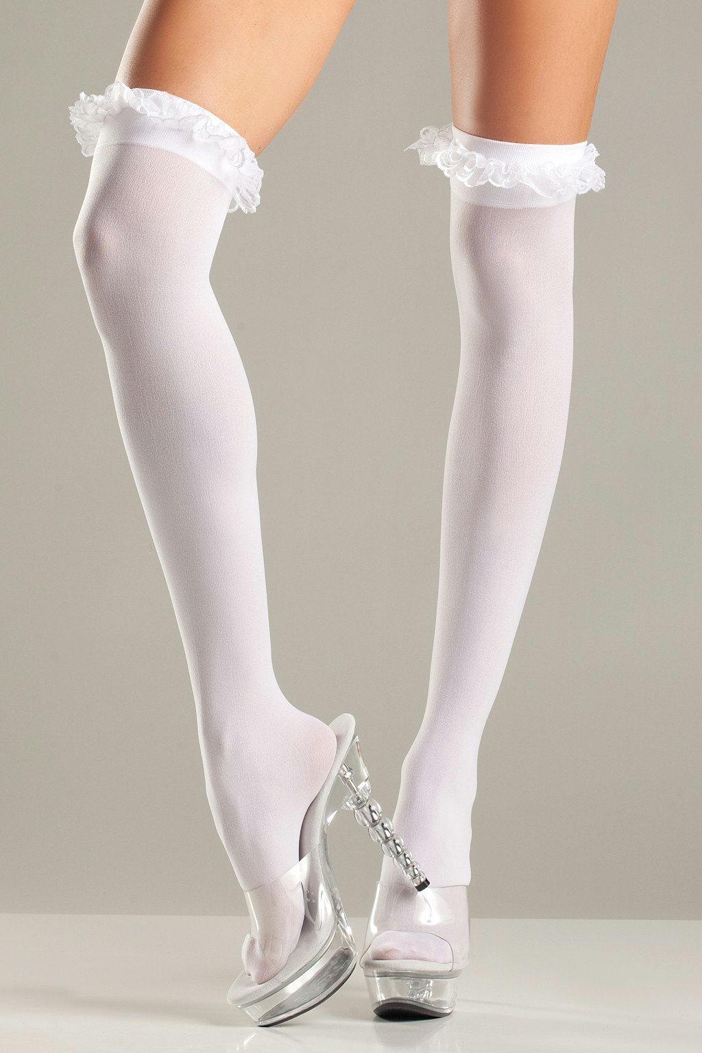 BW655 Thigh Highs Black Female Costumes & Lingerie - Tophatter Daily Deals