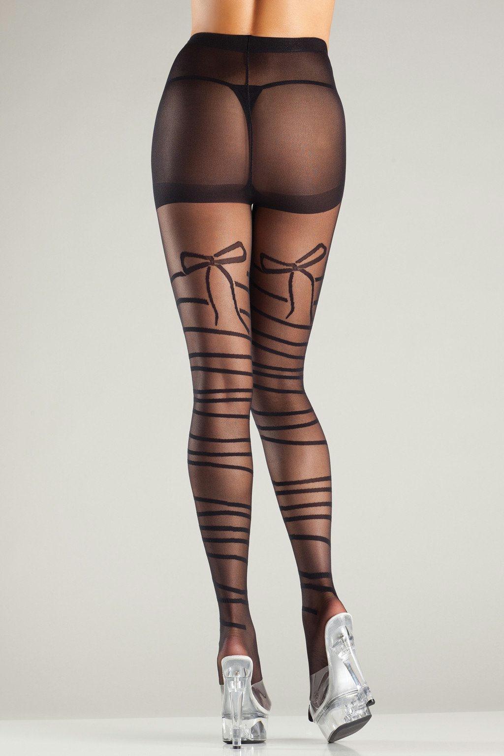 BW710 Pantyhose Black Female One Size Costumes & Lingerie - Tophatter Daily Deals