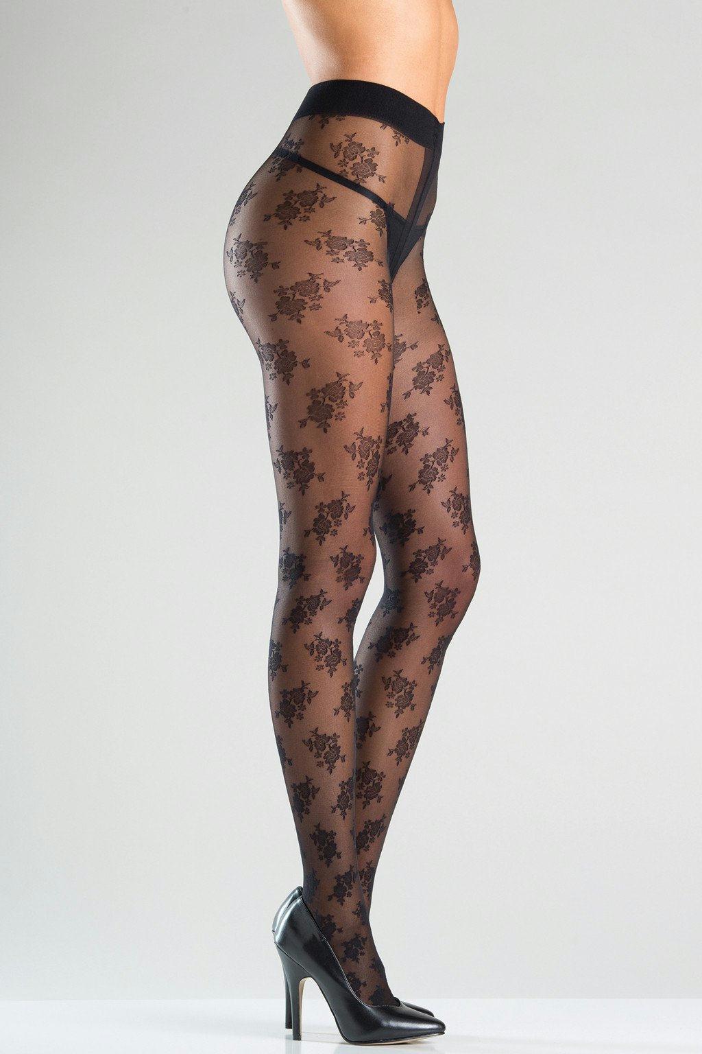 BW768 Pantyhose Black Female One Size Costumes & Lingerie - Tophatter Daily Deals