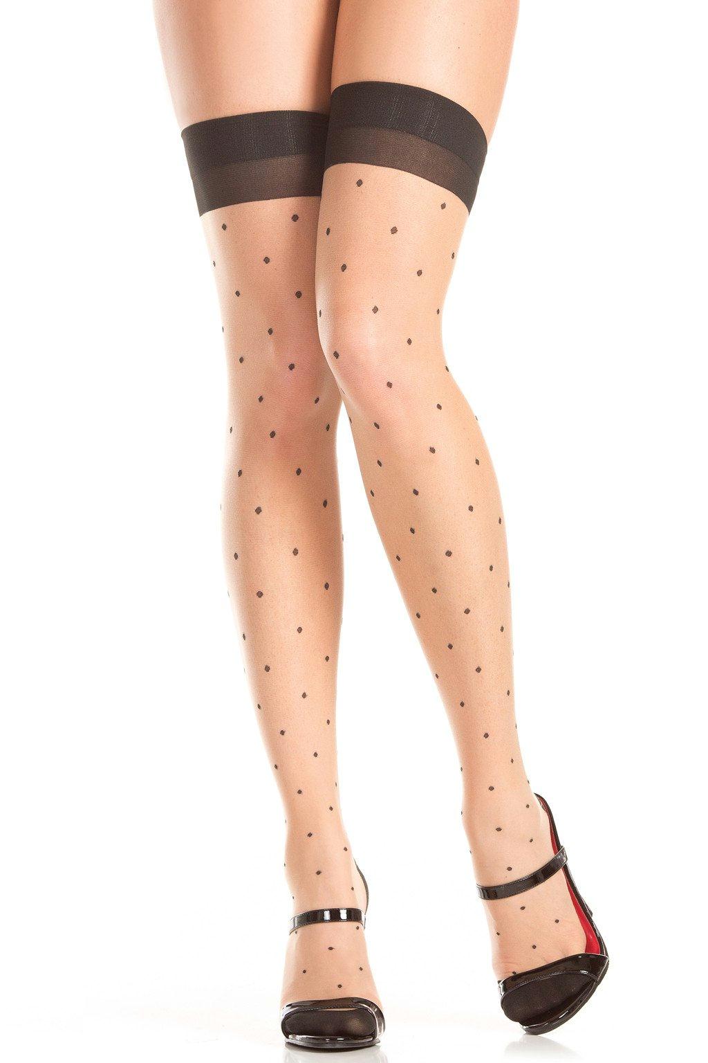 BW797 Thigh Highs Nude Female One Size Costumes & Lingerie - Tophatter Daily Deals