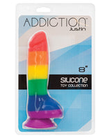 Justin 8" Rainbow Dildo Dildoes & Dongs - Tophatter Daily Deals