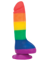 Justin 8" Rainbow Dildo Dildoes & Dongs - Tophatter Daily Deals