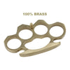100% Pure Brass Novelty Knuckle Buckle - TOPHATTER'S ARMORY DEALS Collectible Weapons - Tophatter Daily Deals