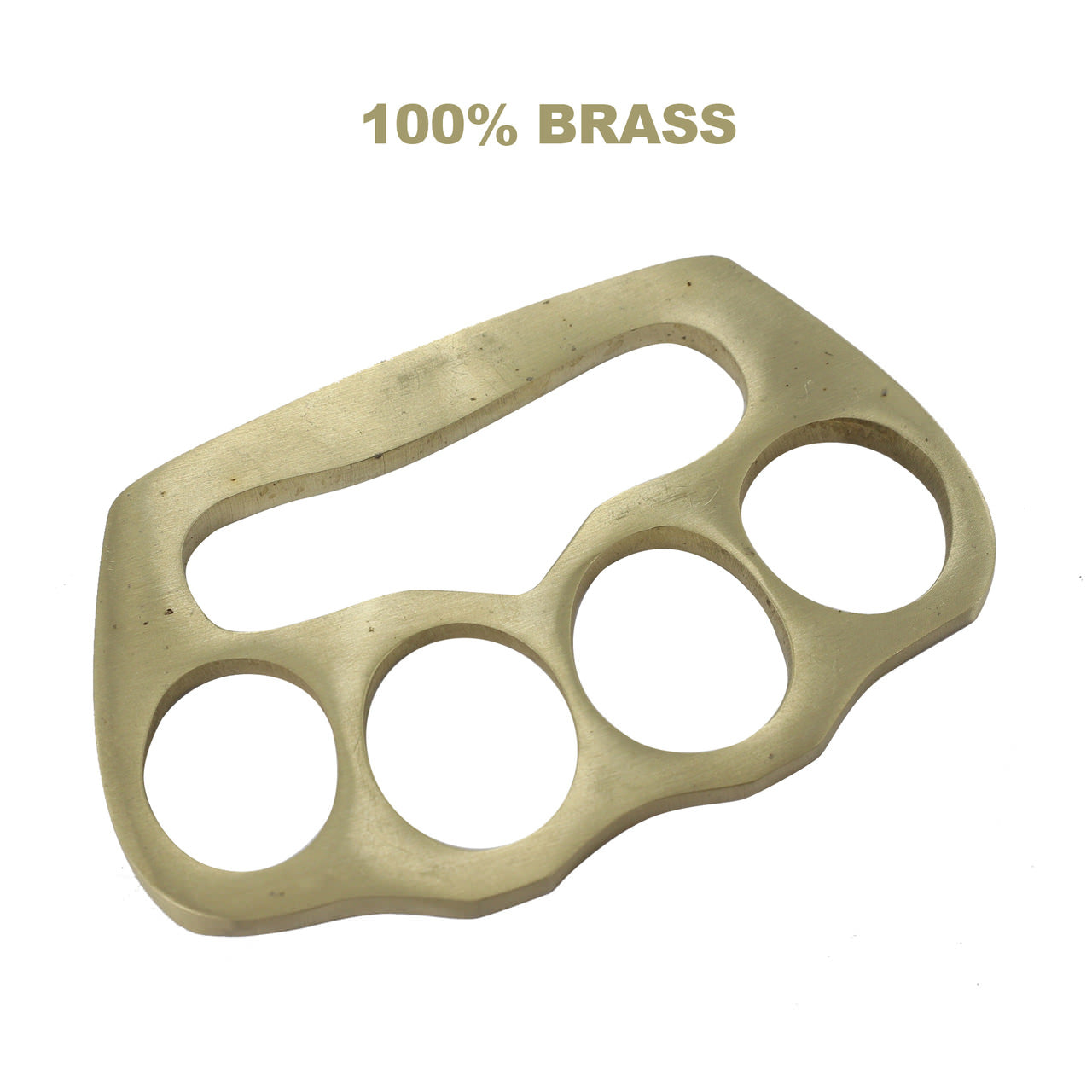 100% Pure Brass Heavy Duty Knuckle Paper Weight Accessory Bear Fist - Tophatter's Guns'N'Weapons Store Collectible Weapons - Tophatter Daily Deals