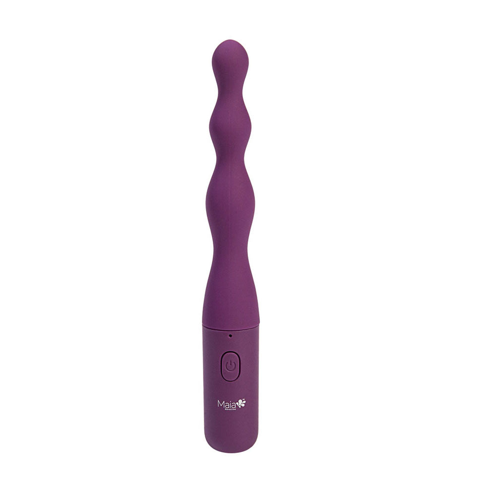 Maia Dani 17.8 Centimeter Beaded Vibrator > Anal Range > Anal Beads - Tophatter Daily Deals