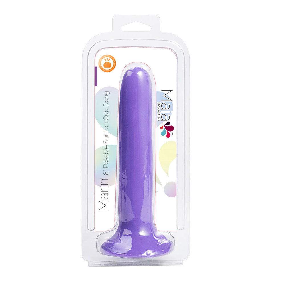 Maia Marin 7.5 Inch Flexible Dong Purple > Dildos > Neutral Dildos - Tophatter Daily Deals