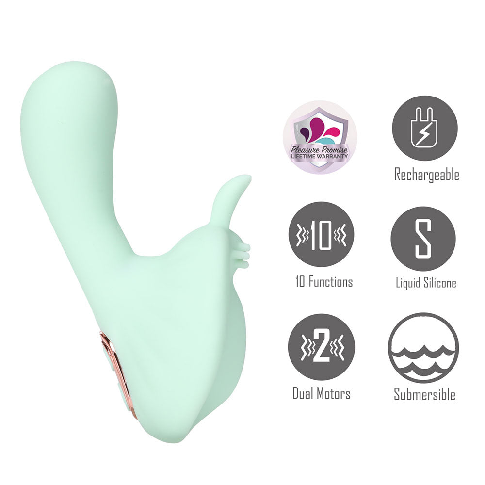 Maia Averi Vibrator with Dual Motor Design > Vibrators > Ladies > Rabbit Multi - Tophatter Daily Deals