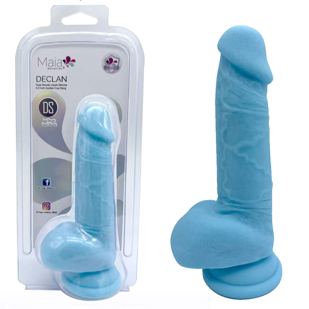Maia Declan Dual Density (16.5 cm) – Lifelike Suction Cup Dong > Dildos > Realistic Dildos - Tophatter Daily Deals