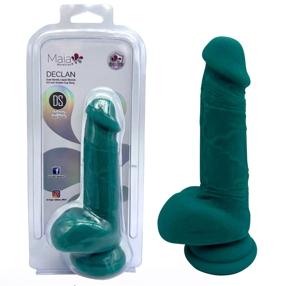 Maia Declan Dual Density (16.5 cm) – Suction Cup Dong > Dildos > Realistic Dildos - Tophatter Daily Deals