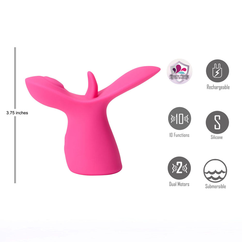 Maia Oasis – Dual Motor Licking Vibrator > Sex Toys For Ladies > Clitoral Vibrators and Stimulators - Tophatter Daily Deals