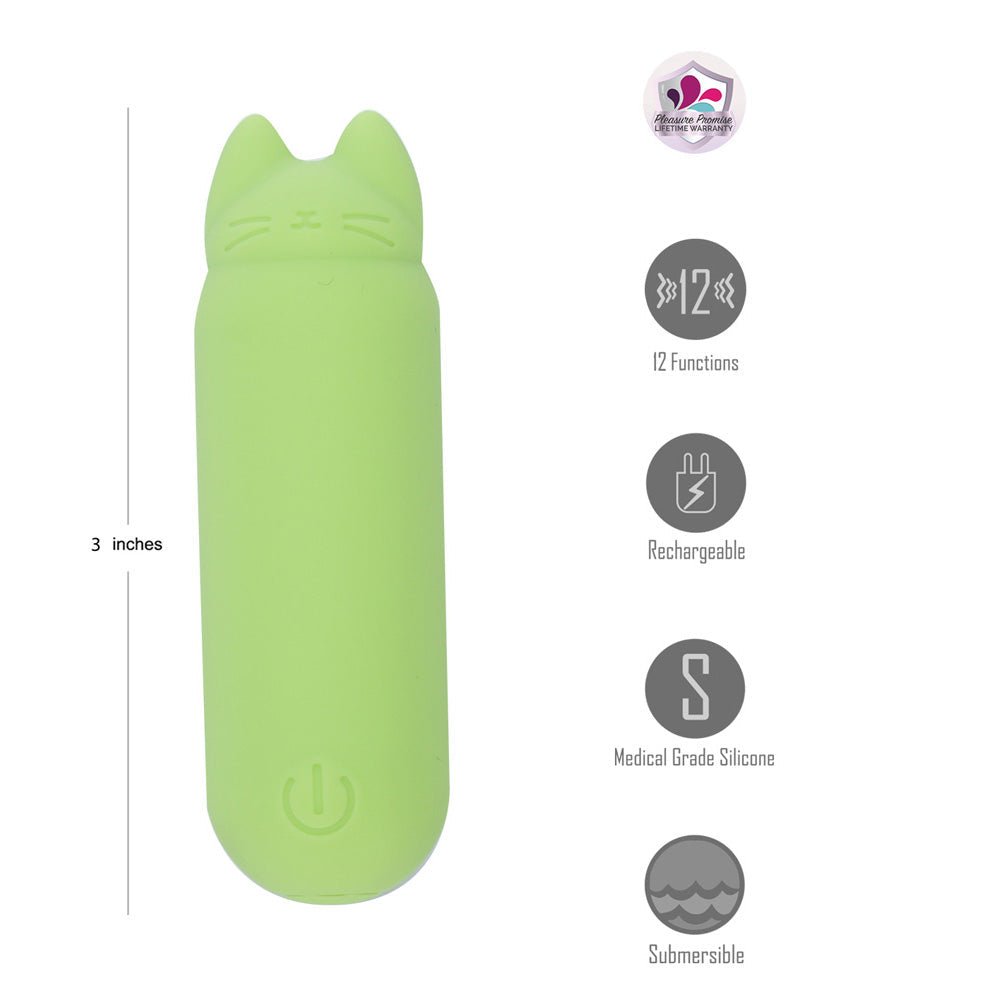 Maia Allie – Waterproof 7.6 cm USB Rechargeable Vibrating Bullet > Sex Toys For Ladies > Clitoral Vibrators and Stimulators - Tophatter Daily Deals