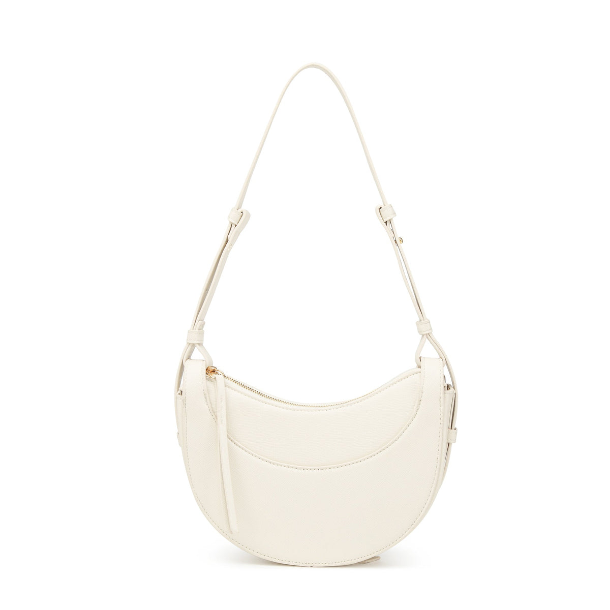 Alice Crescent Crossbody Bone Handbags & Wallets - Tophatter Daily Deals