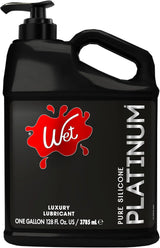 Wet Platinum Luxury Silicone Lubricant – Premium Long-Lasting Formula 128oz > Lube > Silicone - Tophatter Daily Deals