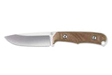 Chris Reeve Knives Backpacker - Natural Canvas Micarta Handle - Black Sheath - BPR-1001 Fixed Blade - Tophatter Daily Deals