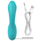 Party Up Dalida Teal 16.2 cm Rabbit Vibrator > Vibrators > Ladies > Rabbit - Tophatter Daily Deals