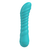 Party Up Jaylei (Teal) – USB Rechargeable 14.6 cm Vibrator > Vibrators > Standard Vibrators - Tophatter Daily Deals