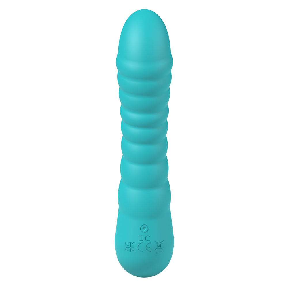 Party Up Jaylei (Teal) – USB Rechargeable 14.6 cm Vibrator > Vibrators > Standard Vibrators - Tophatter Daily Deals
