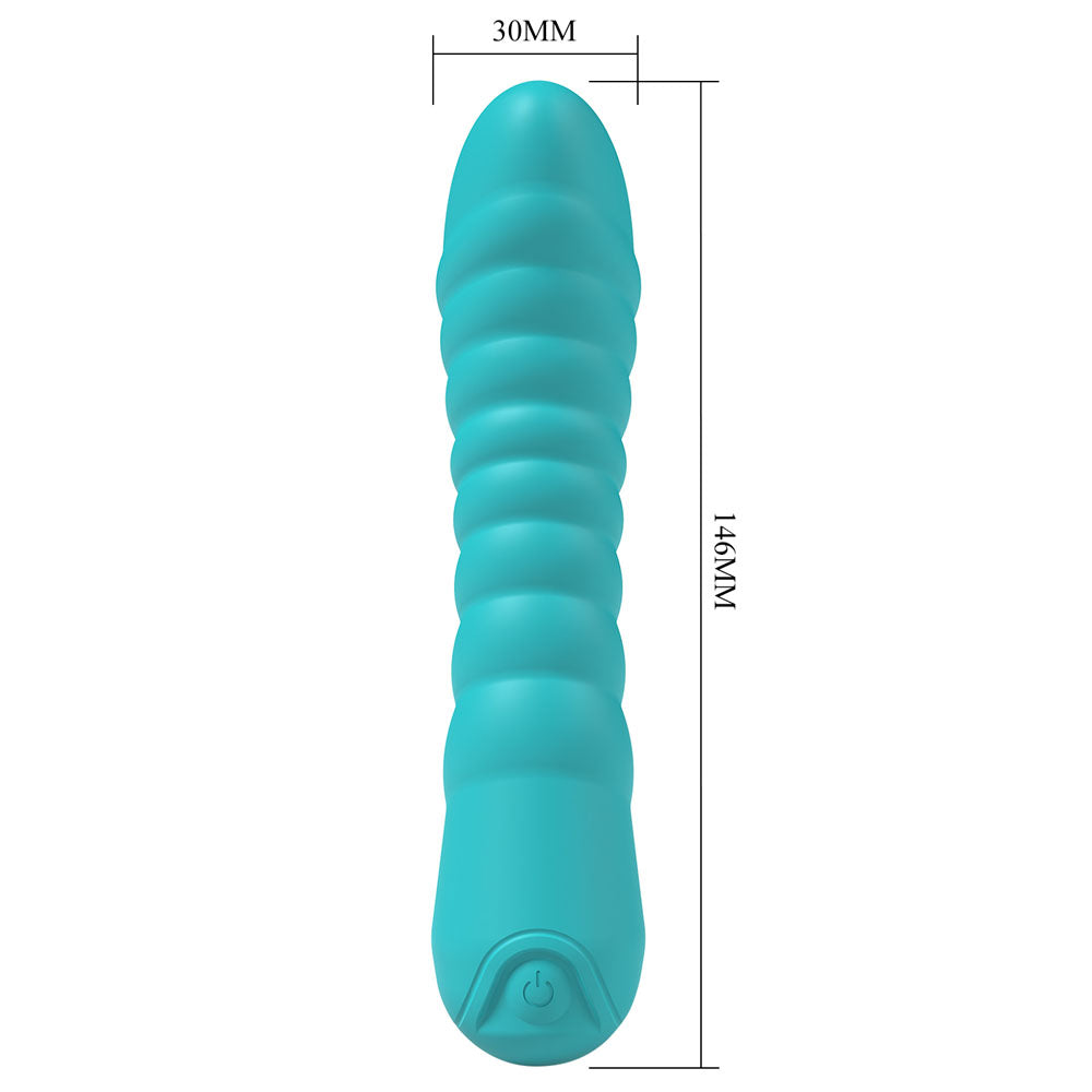 Party Up Jaylei (Teal) – USB Rechargeable 14.6 cm Vibrator > Vibrators > Standard Vibrators - Tophatter Daily Deals
