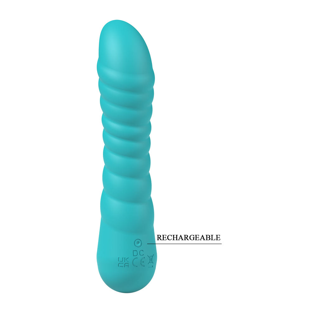 Party Up Jaylei (Teal) – USB Rechargeable 14.6 cm Vibrator > Vibrators > Standard Vibrators - Tophatter Daily Deals