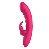 Party Up Monica – USB Rechargeable Waterproof 15.8 cm Rabbit Vibrator > Vibrators > Ladies > Rabbit - Tophatter Daily Deals