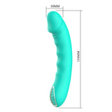 Party Up Niki (Teal) – USB Rechargeable 15.4 cm Vibrator > Vibrators > Standard Vibrators - Tophatter Daily Deals