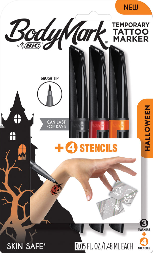 BODYMARK TATTOO HALLOWEEN 3 Halloween & Party Essentials - Tophatter Daily Deals