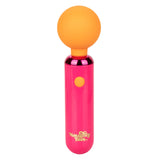 Naughty Bits Home Cumming Queen Vibrating Wand Pink and Orange Silicone Personal Massager > Sex Toys > Mini Massagers - Tophatter Daily Deals