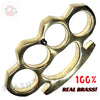 100% Real Brass Belt Buckle - Solid Brass Knuckles Belt Buckle - Tophatter Daily Deals