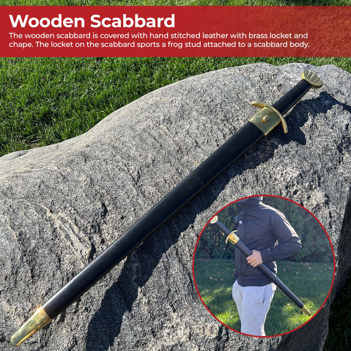 Brass Noble Savage Viking Combat Sword swords - Tophatter Daily Deals