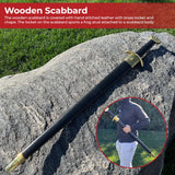 Brass Noble Savage Viking Combat Sword swords - Tophatter Daily Deals