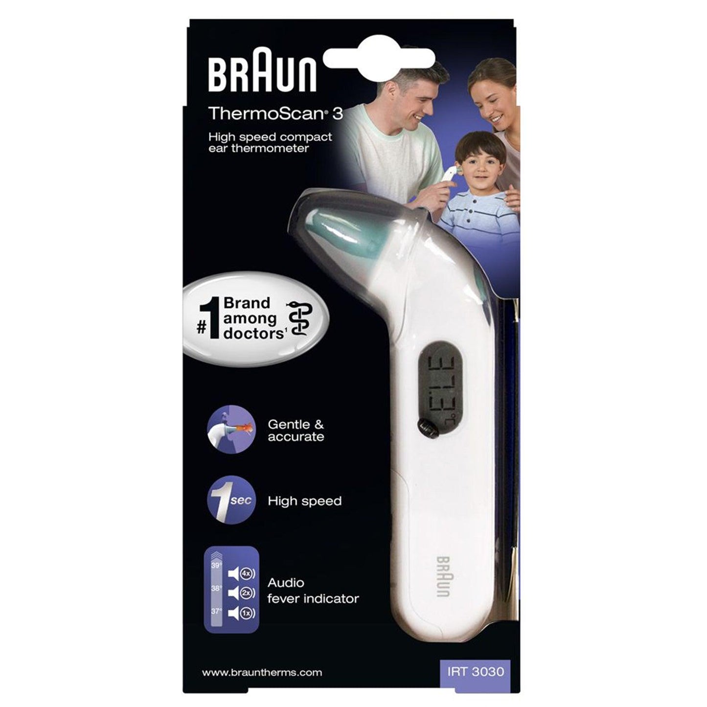 Best Ear Thermometer UK - Thermoscan 3 Infrared Health & Beauty - Tophatter Daily Deals