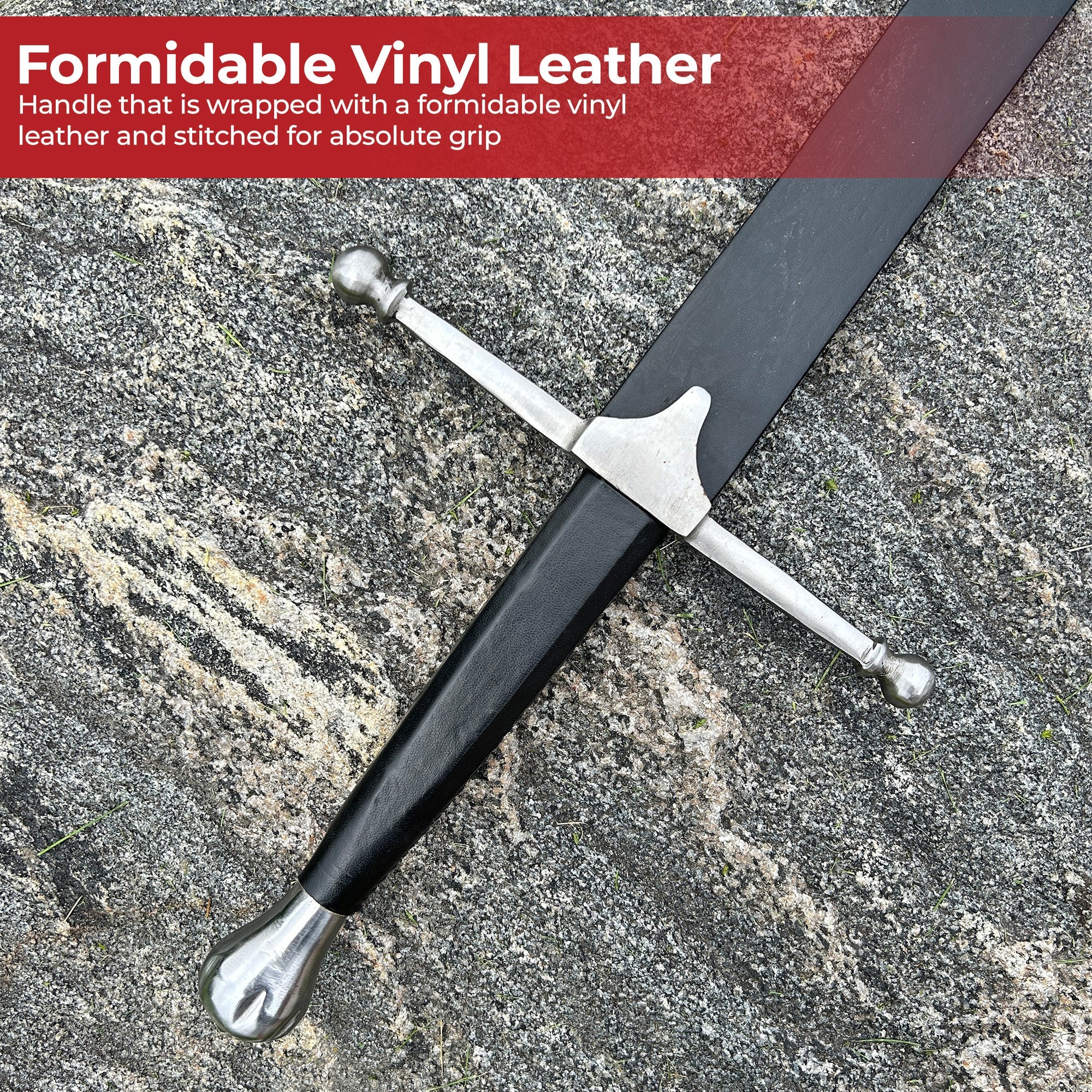 Brave Heart William Wallace Two-Handed Claymore Sword historical period - Tophatter Daily Deals