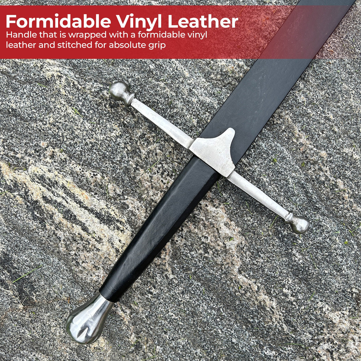 Brave Heart William Wallace Two-Handed Claymore Sword historical period - Tophatter Daily Deals