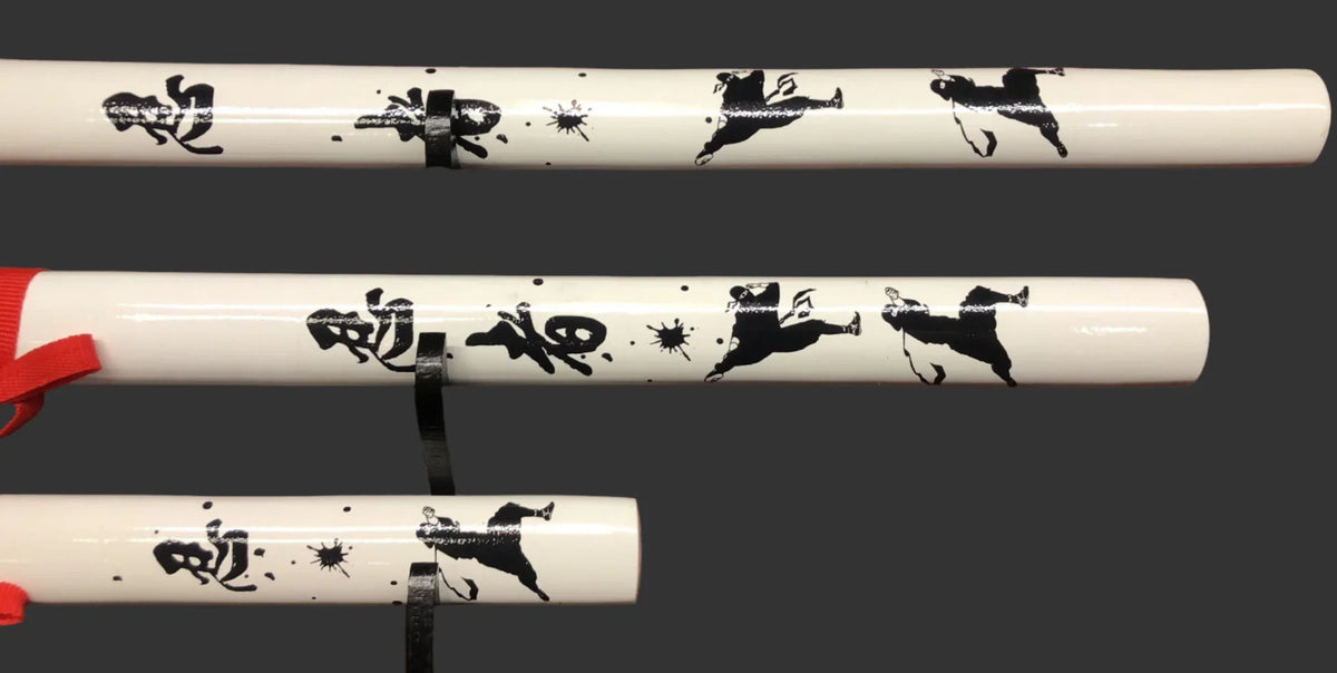 "Suterusu" Triple Set Display (Straight blade) Katana