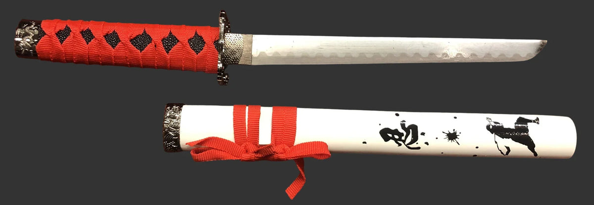 "Suterusu" Triple Set Display (Straight blade) Katana