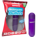 Rechargeable Bullet Vibrator (Purple) – Waterproof with 3 Speeds and Pulse Pattern Personal Massager > Vibrators > Mini Vibrators - Tophatter Daily Deals