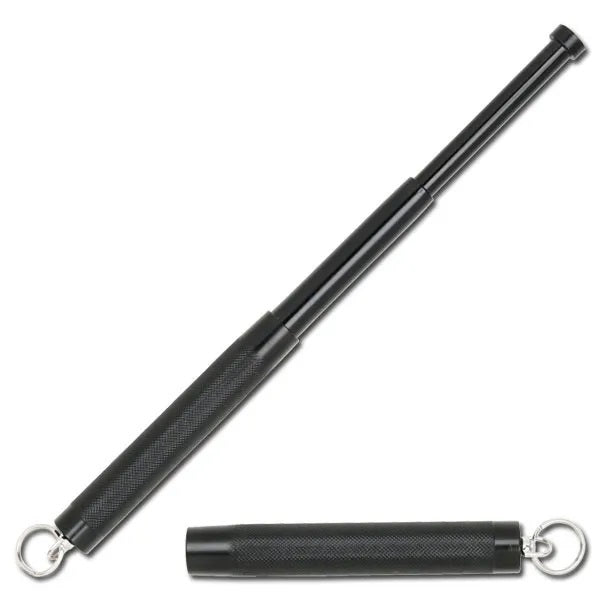 12" Expandable Keychain Self Defense Pocket Mini Buster Police Baton Collectible Weapons - Tophatter Daily Deals