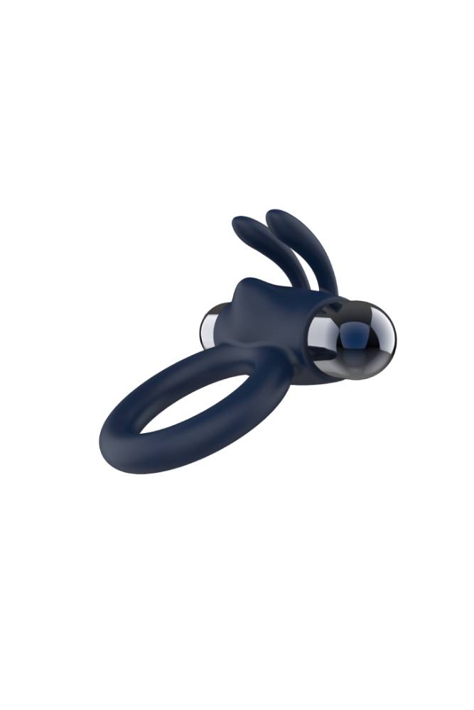 Stag Shop - Buzz Bunny Vibrating Cock Ring - Black Sex Toy - Tophatter Daily Deals