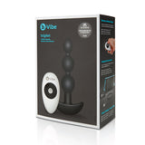 B-Vibe Triplet Anal Beads Black Flexible Tapered Size Beads > Anal Range > Anal Beads - Tophatter Daily Deals