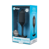 B-Vibe Vibrating Snug Plug XL Black Silicone Rechargeable > Anal Range > Vibrating Butt Plugs - Tophatter Daily Deals