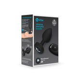 B-Vibe Vibrating Jewel Plug M/L Black Silicone Anal Toy > Anal Range > Jewel Butt Plugs - Tophatter Daily Deals