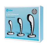 B-Vibe Stainless Steel P-Spot Training Set 3-Piece Prostate Plug Set with Weighted Plugs > Anal Range > Prostate Plugs - Tophatter Daily Deals